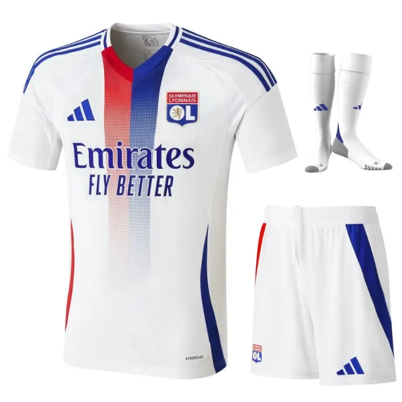 OL Heimspiel - Kinder - Trikot - Set 2024/25 - Weiß