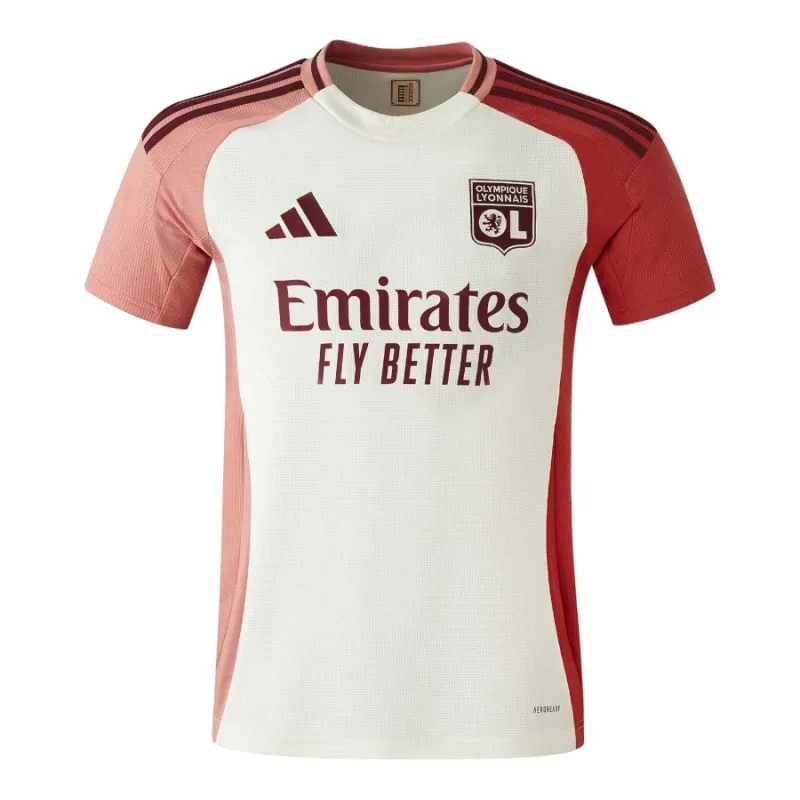 OL Terzo maglia dei giocatori 2024/25 - Albicocca/Rosa