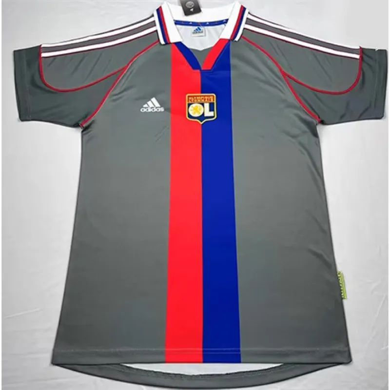 OL Camiseta retro de fuera de casa 2000/01 - Gris​