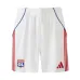 Pantalones cortos locales del Olympique Lyon 2025/26 - Blanco
