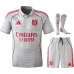 Lyon 2025/26 Third Kids' Kit Jersey - Gray
