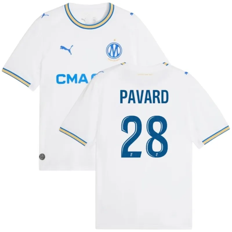 Camiseta Marseille Local 2026/27 PAVARD