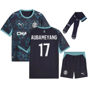 Marseille Auswärts Kinder Set Trikot 2026/27 AUBAMEYANG