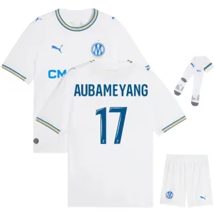 Marseille Heim Kinder Set Trikot 2026/27 AUBAMEYANG