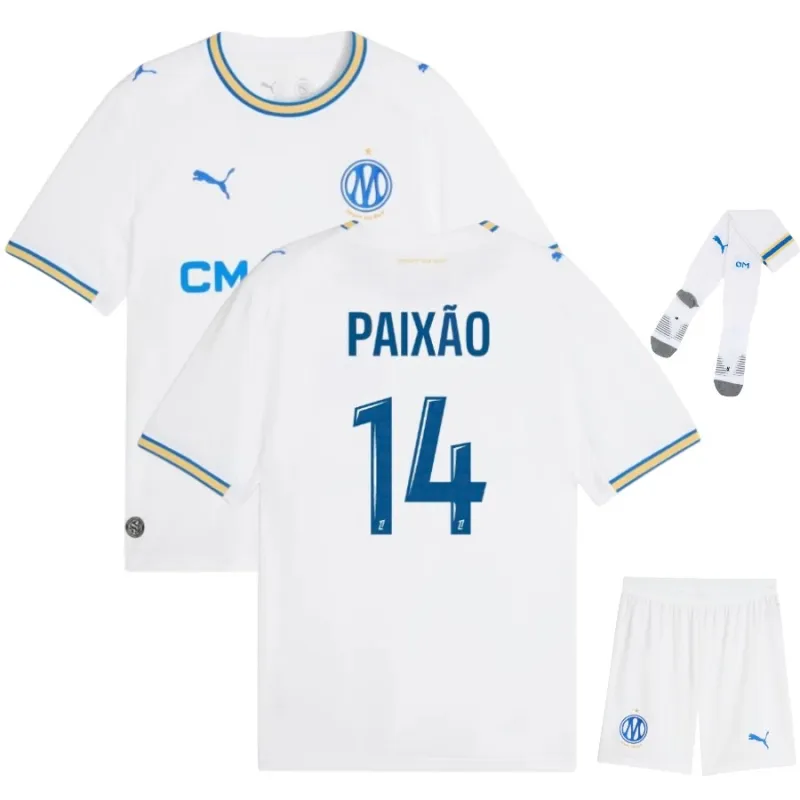 Camiseta Conjunto Infantil Local Marseille 2026/27 PAIXAO