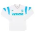 Marsella 1990/91 Camiseta retro local de manga larga - Blanca