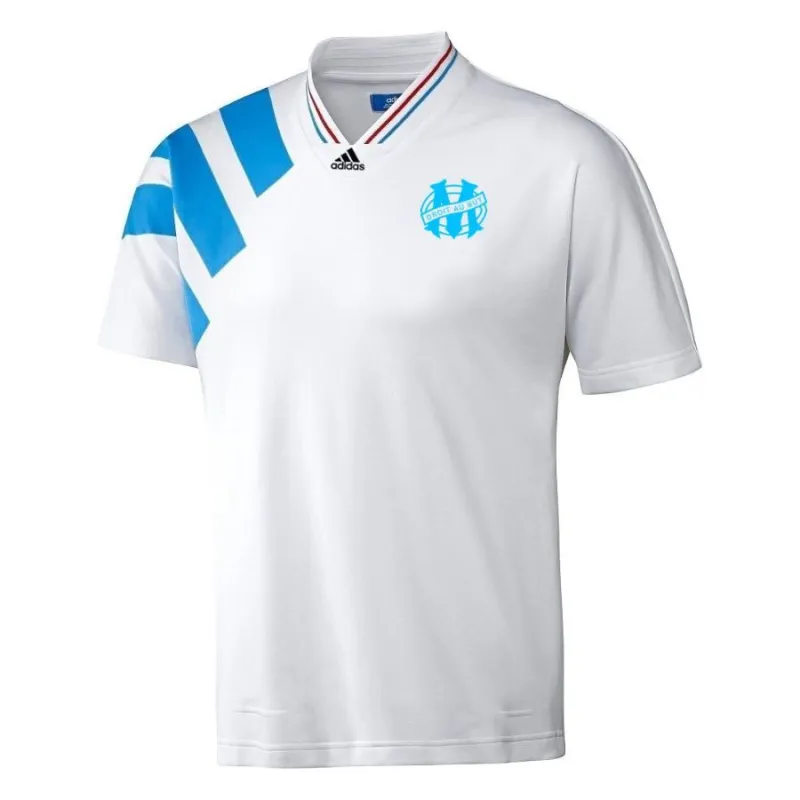 Marsella 1993 Camiseta retro local - Blanca