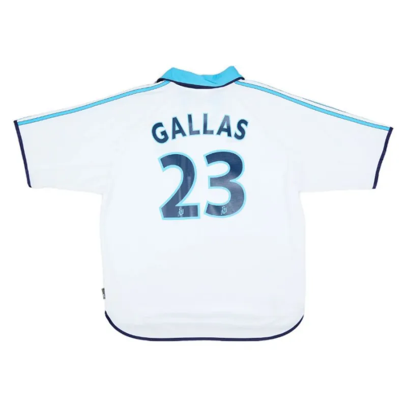 Marsella GALLAS 1998/99 Camiseta retro local - Blanca