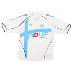 Marseille 2005/06 Retro-Heimtrikot - Weiß