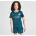 Olympique de Marseille Kinder Trikot und Shorts 2024/25 Auswärtsspiel - Blau
