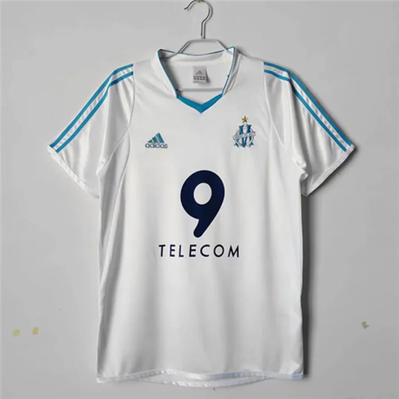 Camiseta réplica de Marsella Mayotte 2003/04 Local - Blanca