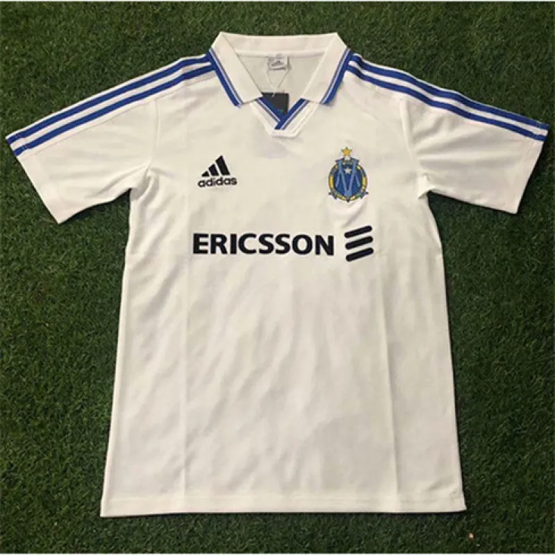 Camiseta réplica de Marsella 1999/00 Local - Blanca