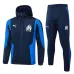 Traje deportivo con capucha anti-viento de Olympique de Marseille para 2024/25 - Azul