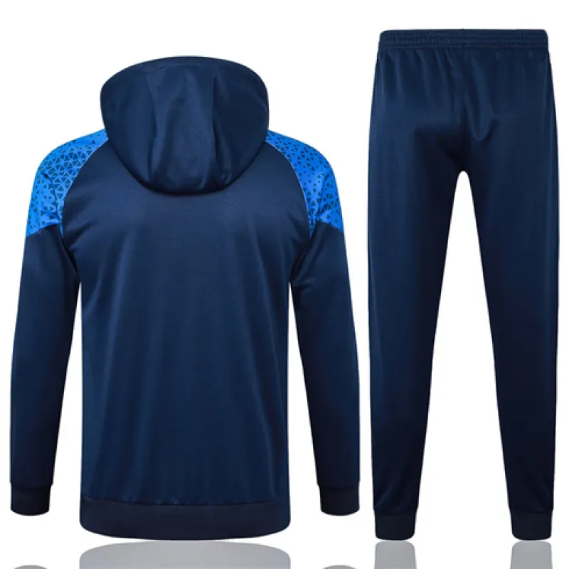 Traje deportivo con capucha de Marsella 2024/25 - Azul