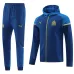Veste de sport à capuche de Marseille 2024/25 - Bleu