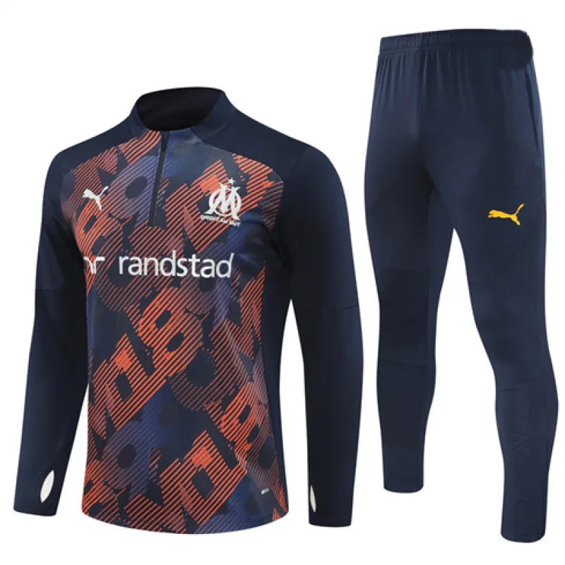 Traje deportivo para niños de Olympique de Marseille para 2024/25 - Azul