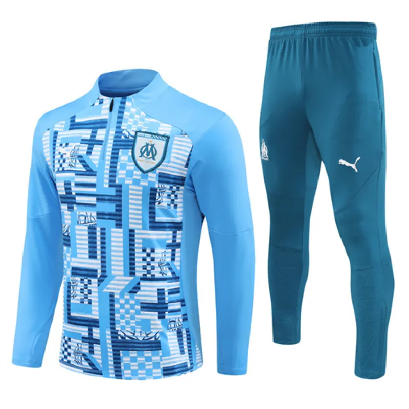 Traje deportivo para niños de Olympique de Marseille para 2024/25 - Azul