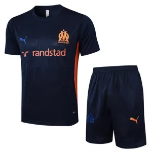 Camiseta de entrenamiento + pantalones cortos de Olympique de Marseille para 2024/25 - Azul