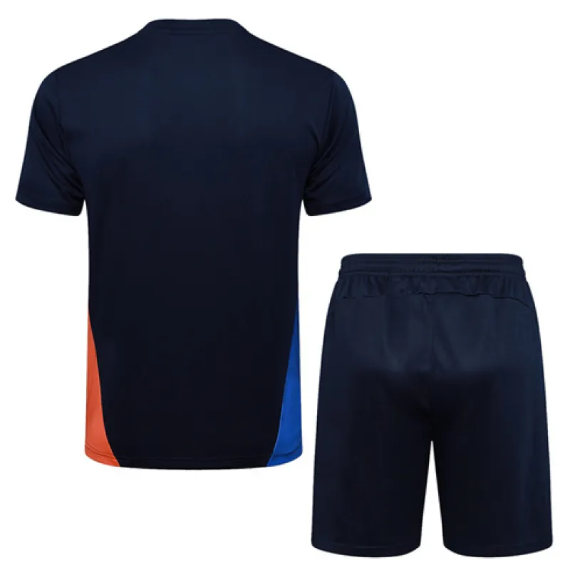 Camiseta de entrenamiento + pantalones cortos de Olympique de Marseille para 2024/25 - Azul
