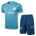 Camiseta de entrenamiento + pantalones cortos de Olympique de Marseille para 2024/25 - Azul