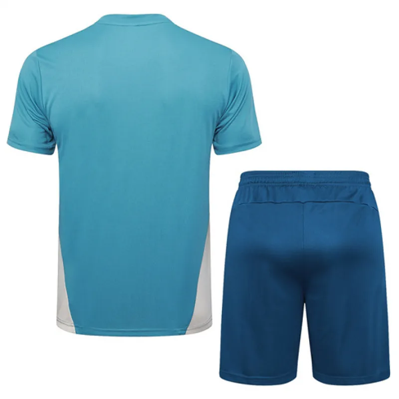 Camiseta de entrenamiento + pantalones cortos de Olympique de Marseille para 2024/25 - Azul