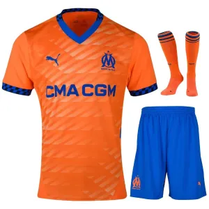 Set del tercer camiseta para niños de Marsella 2024/25 - Naranja​