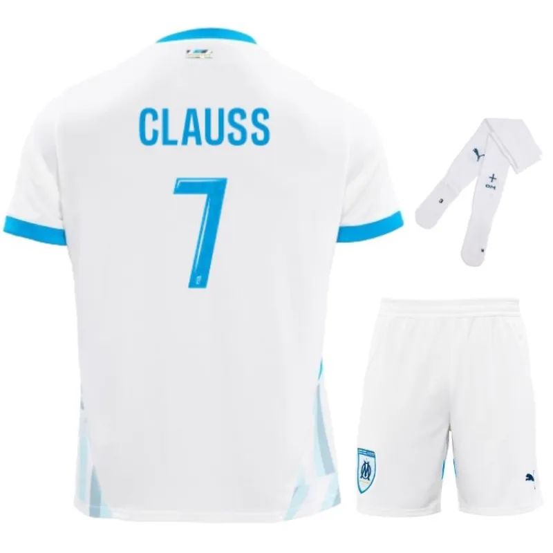Heimspiel - Kinder - Trikot - Set von Clauss Marseille 2024/25 - Weiß