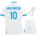 Set de camiseta para niños de casa 2024/25 de GREENWOOD Marsella - Blanco