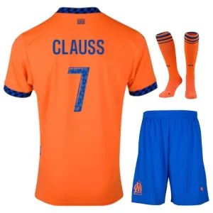Terzo set di maglia per bambini 2024/25 di CLAUSS Marsiglia - Arancione
