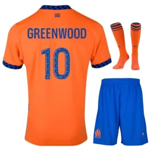Terzo set di maglia per bambini 2024/25 di GREENWOOD Marsiglia - Arancione