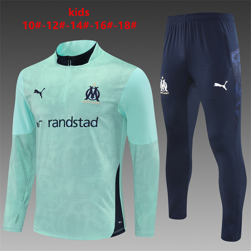 Marseille 2025/26 Conjunto Deportivo Infantil Azul
