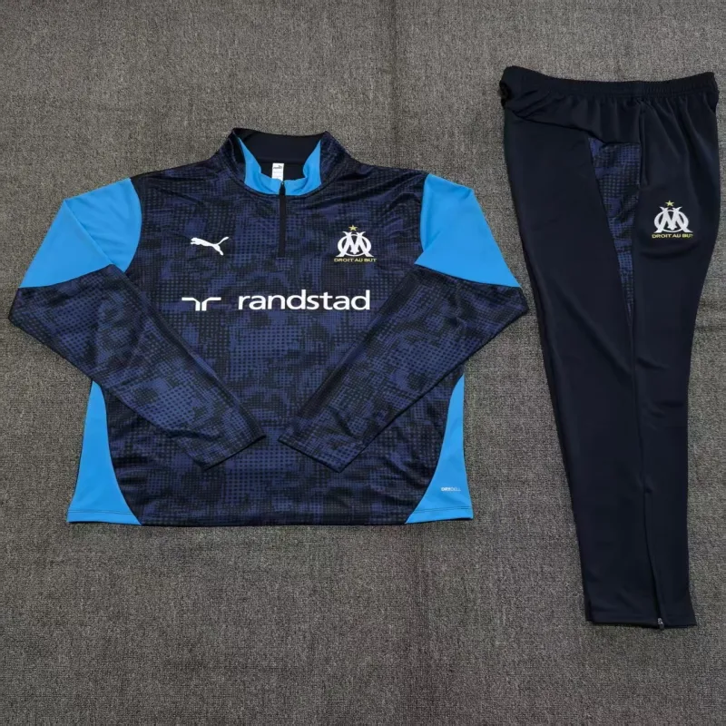 Marseille 2025/26 Conjunto Deportivo Infantil Azul