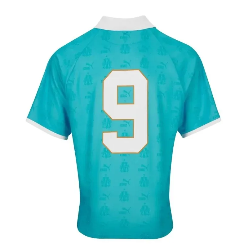 OM King Camiseta Retro Azul