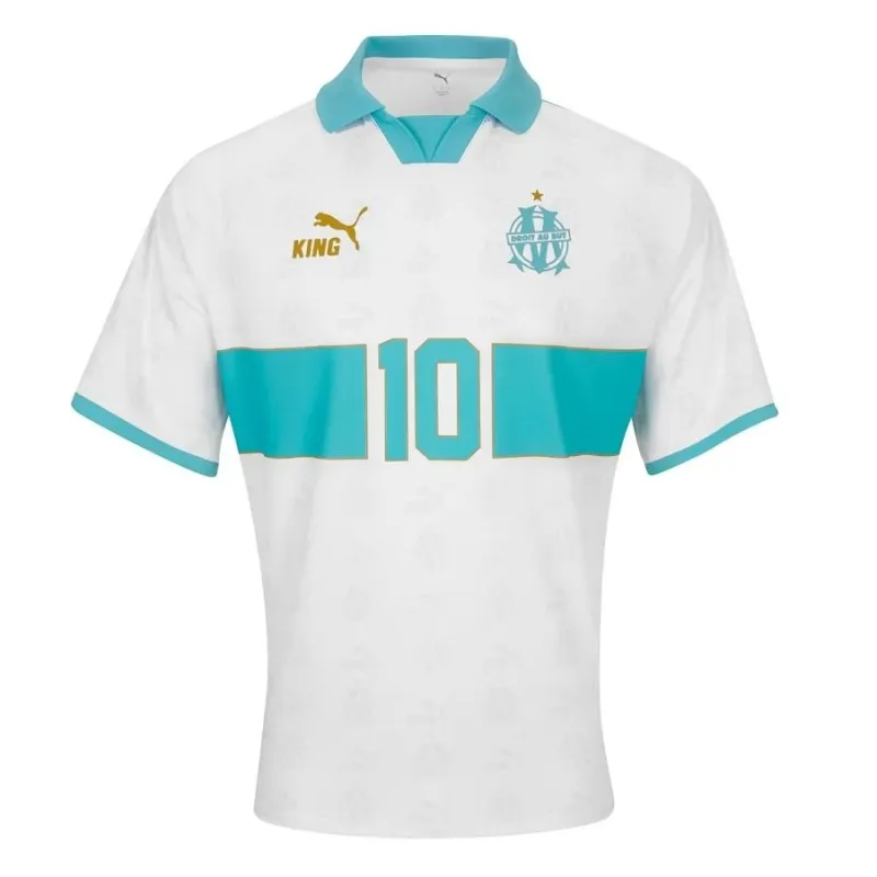 OM King Camiseta Retro Blanca