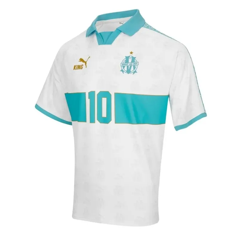 OM King Camiseta Retro Blanca