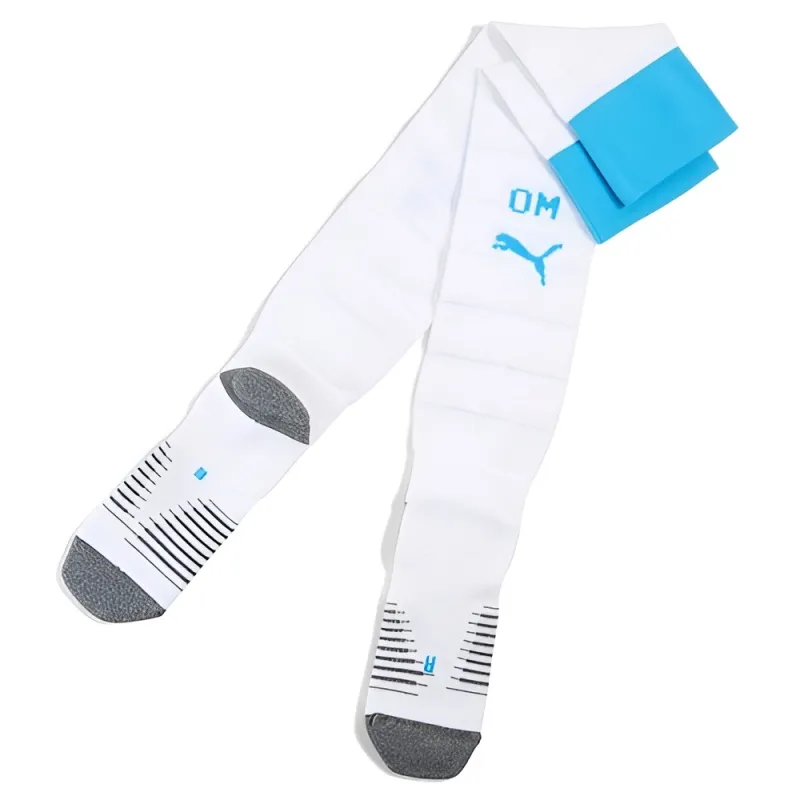 Olympique de Marseille 2025/26 Kids' Home Kit - White