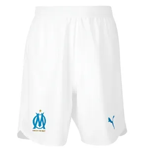 Short domicile de l'Olympique de Marseille 2025/26 - Blanc