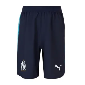 Short d'extérieur de l'Olympique de Marseille 2025/26 - Bleu
