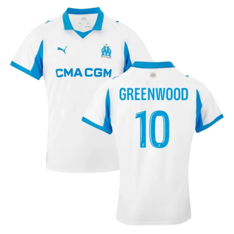 Camiseta Marsella local 25/26 GREENWOOD