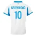 Set de camiseta infantil de GREENWOOD del Olympique Marseille 2025/26 local - Blanco