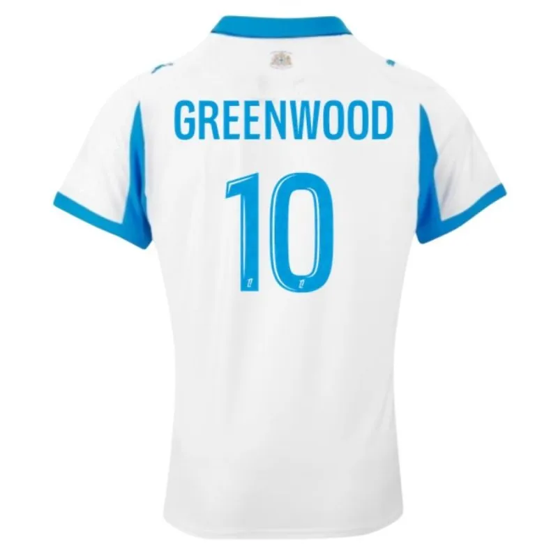 Set de camiseta infantil de GREENWOOD del Olympique Marseille 2025/26 local - Blanco