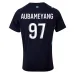 Marseille 2025/26 AUBAMEYANG Away Jersey
