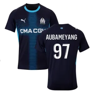 Marseille 2025/26 AUBAMEYANG Away Jersey