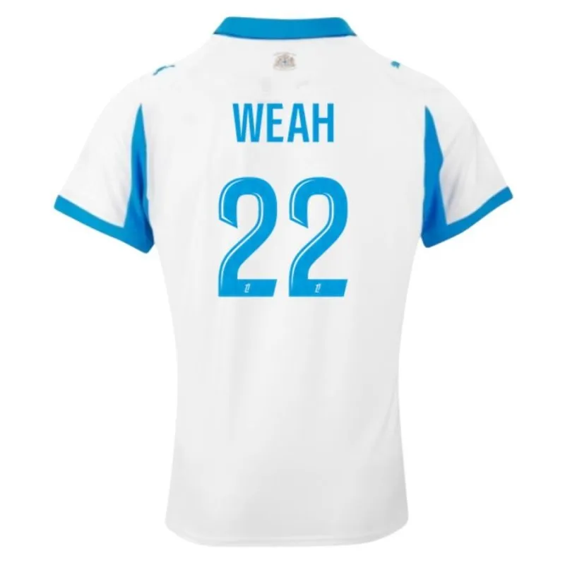 Marsella WEAH Conjunto de camiseta de local para niños 2025/26 - Blanca