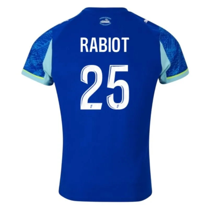 Marsella RABIOT 2025/26 Tercera Camiseta Infantil - Azul