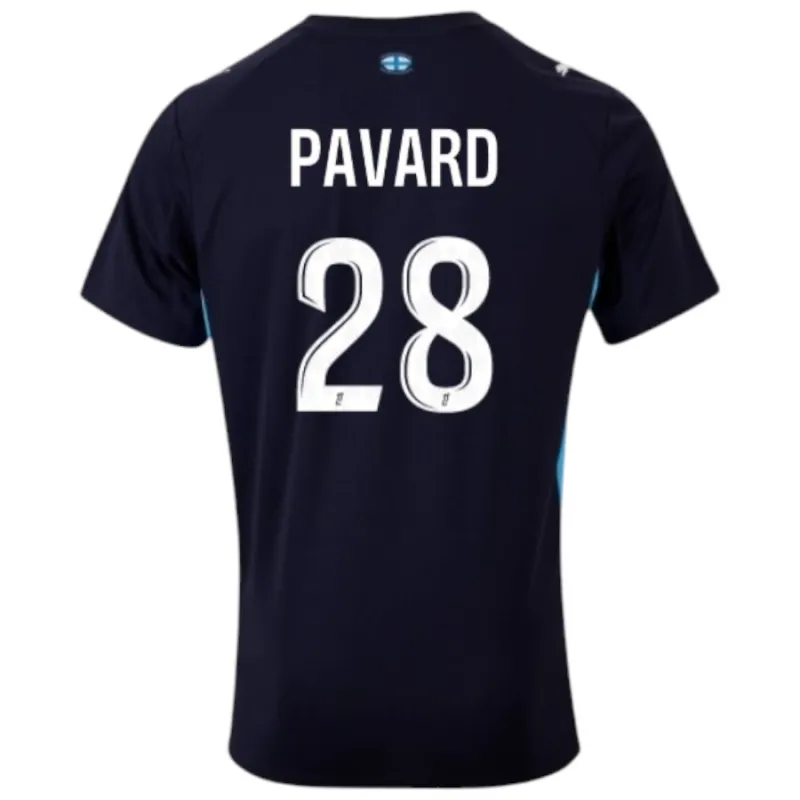Marseille 2025/26 PAVARD Away Jersey