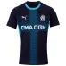 Marseille PAVARD 2025/26 Camiseta Visitante Infantil - Negra