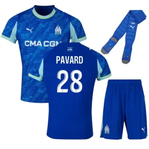 Marseille PAVARD 2025/26 Maillot Third Enfant - Bleu