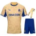 Marseille 2025/26 Kinder viertes Trikot Set - Beige
