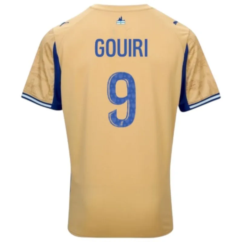 Marseille GOUIRI 2025/26 Kinder viertes Trikot Set - Beige